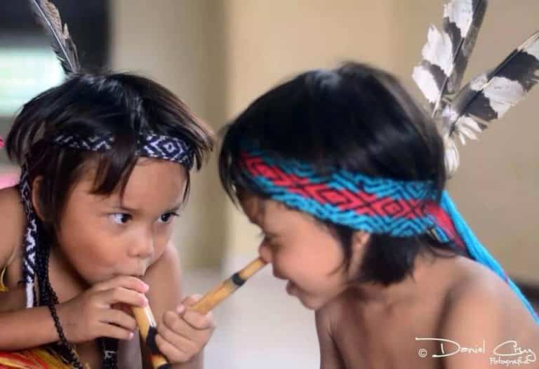 How to Give Someone a Soplada of Sacred Amazonian Hape Medicine Step