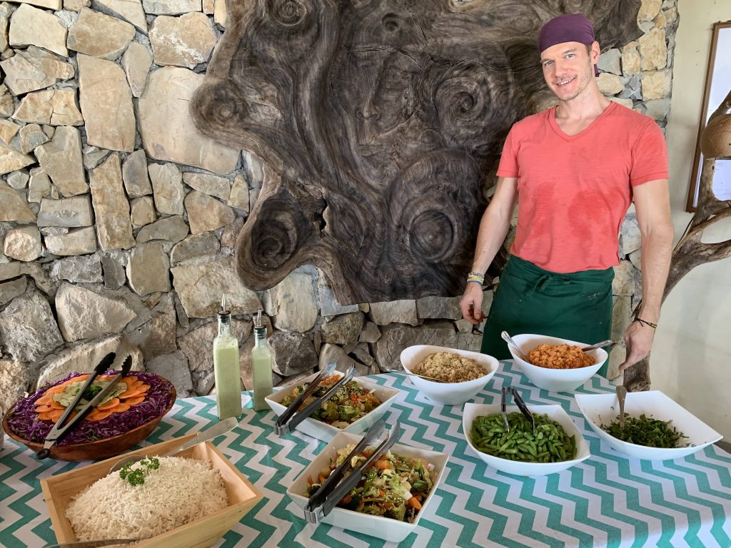 Soltara Ayahuasca Retreat Center offers healthy dieta-friendly food