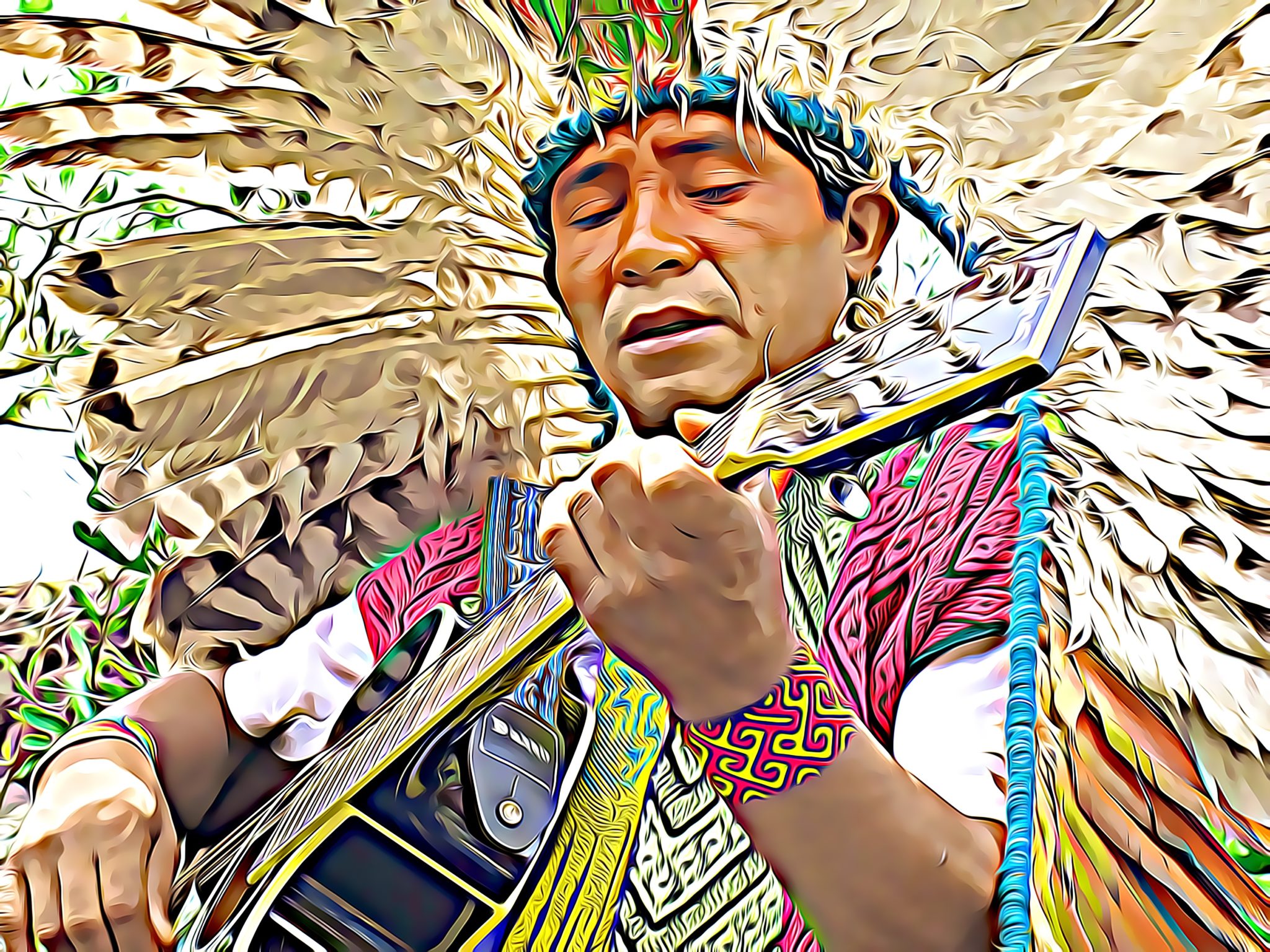 Brazilian ayahuasca shaman Ninawa Pai da Mata