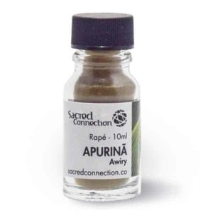 A 10ml bottle of Apurinã Awiry rapeh